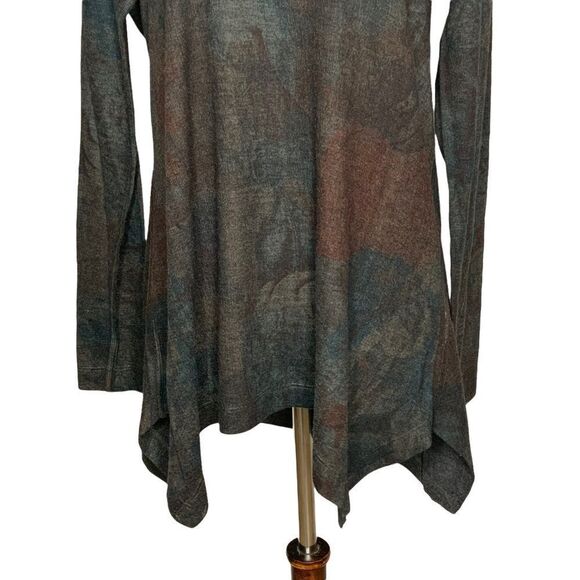 SOFT SURROUNDING long sleeve green tunic size M - Picture 5 of 10